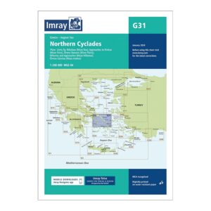 Imray sjøkart G31 Northern Cyclades