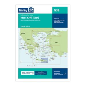 Imray sjøkart G38 Nísos Kríti East