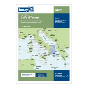 Imray sjøkart M29 Golfo di Taranto