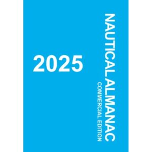 Nautical Almanac 2025 Commercial Edition – årlig nautisk almanakk for himmelnavigasjon