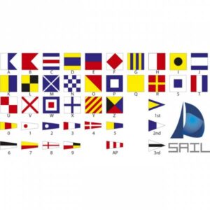 Klistremerke med signalflattene.