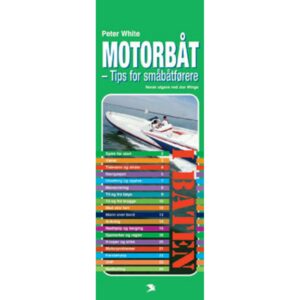 Omslag Motorbåt – tips for småbåtførere av Peter White