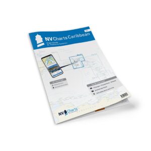 Mockup av NV Charts Caribbean 12.1 sjøkart for Virgin Islands