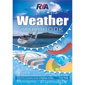 Forside av RYA Weather Handbook – bok om vær og meteorologi for seilere