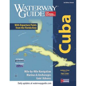 Forside av Waterway Guide Cuba – seilingsguide for Cuba