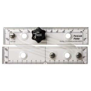 Weems & Plath ParaLock Plotter 7 ¼ tommer for navigasjon på sjøkart