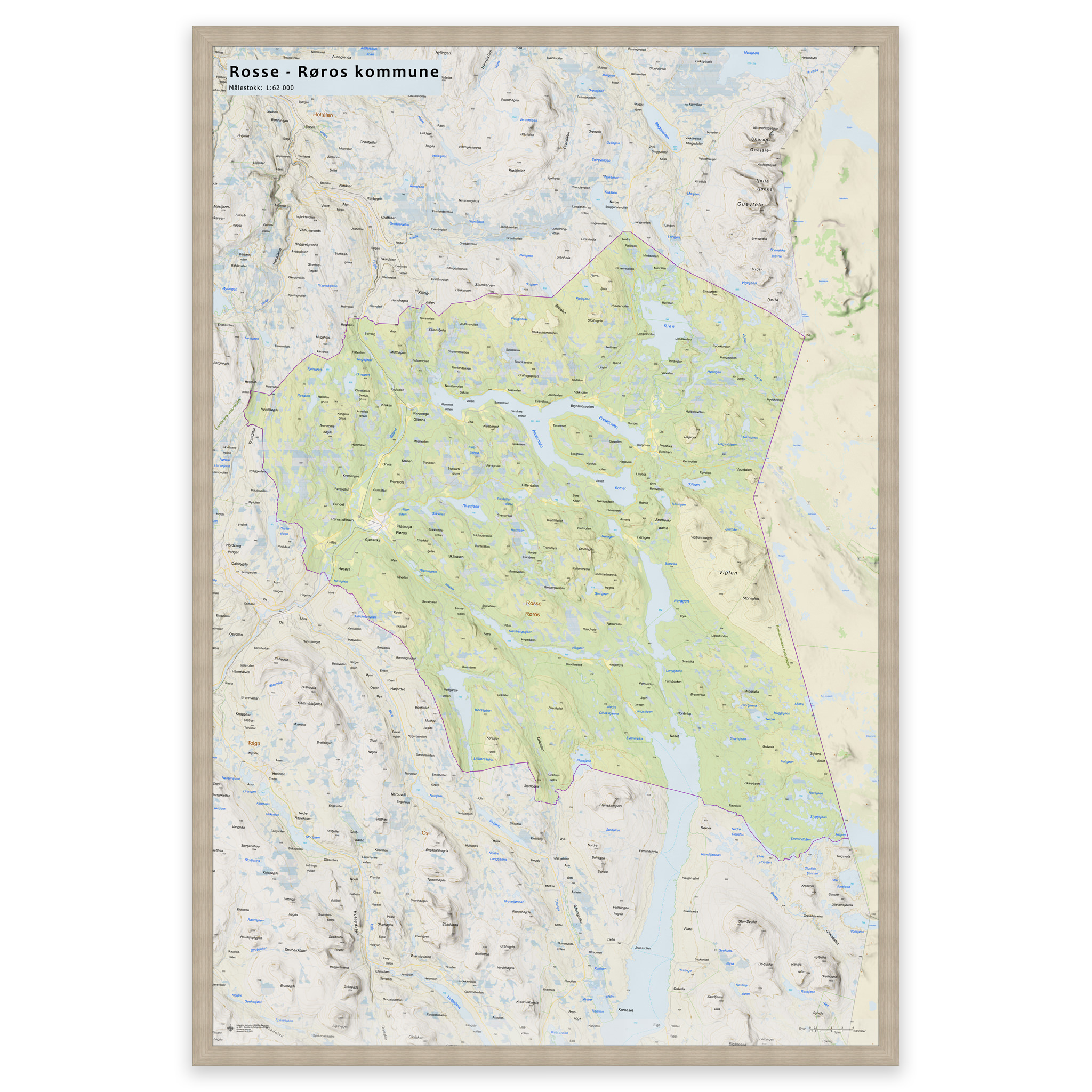 Veggkart – Røros kommune - Bilde 21