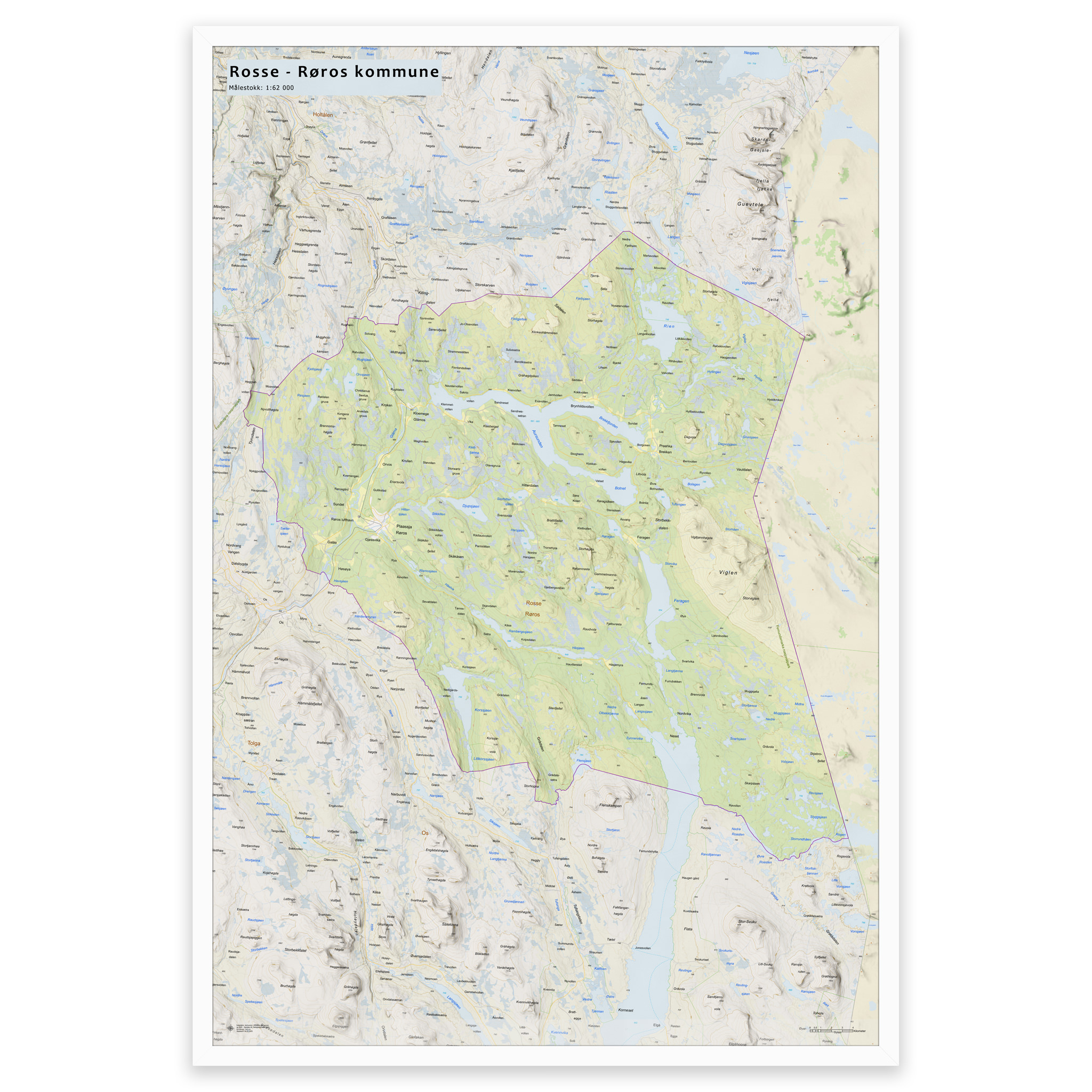 Veggkart – Røros kommune - Bilde 23