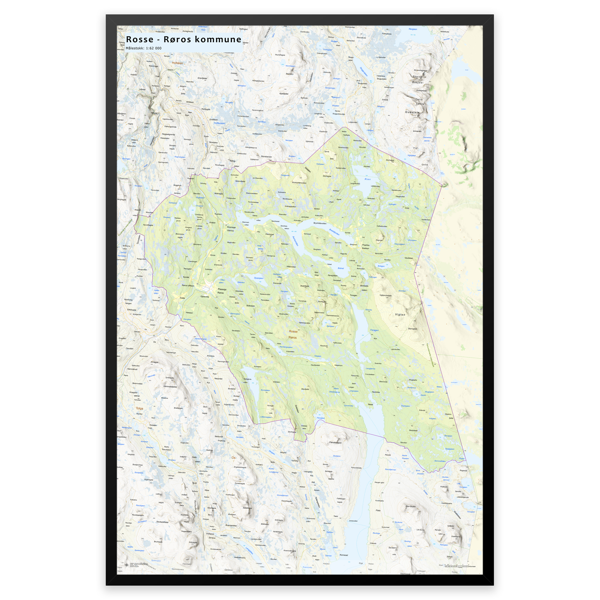 Veggkart – Røros kommune - Bilde 24