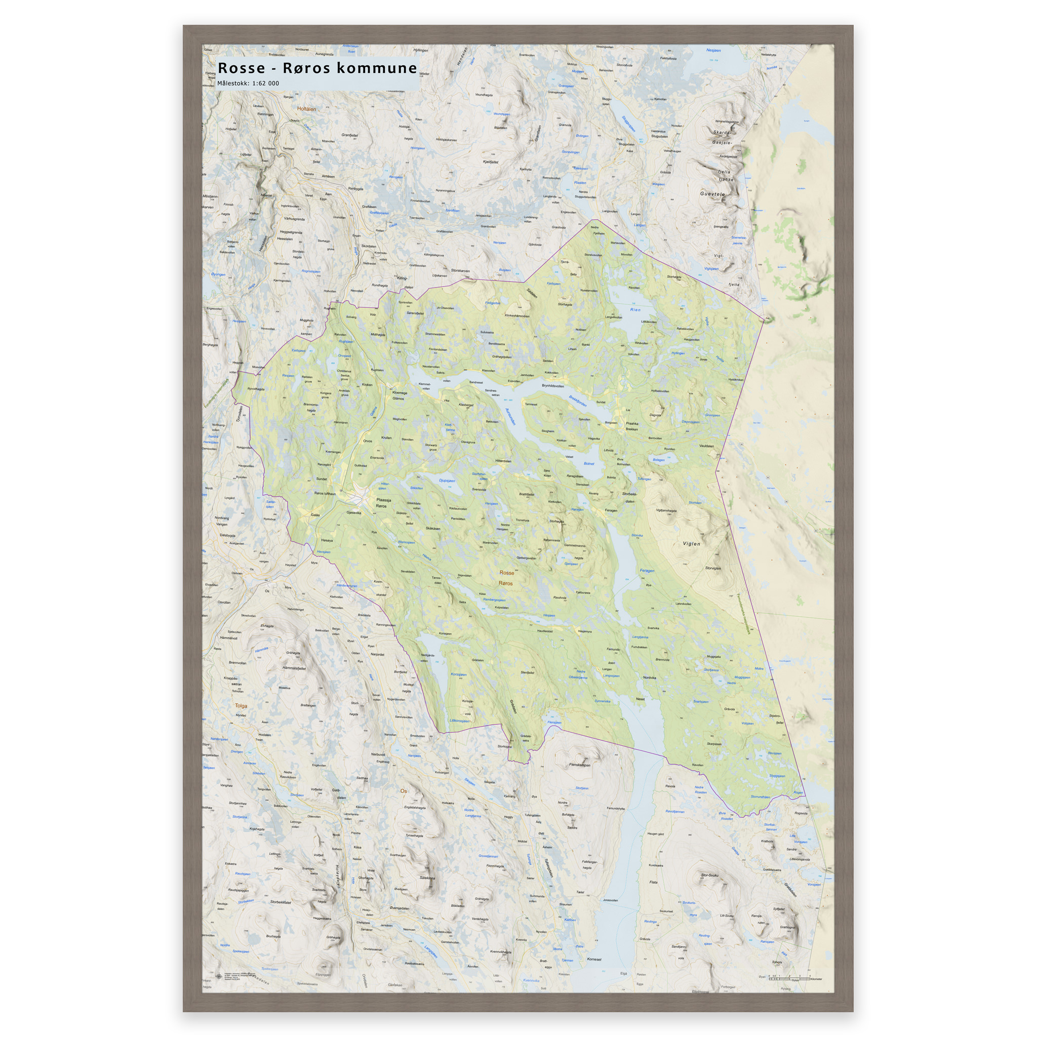 Veggkart – Røros kommune - Bilde 22