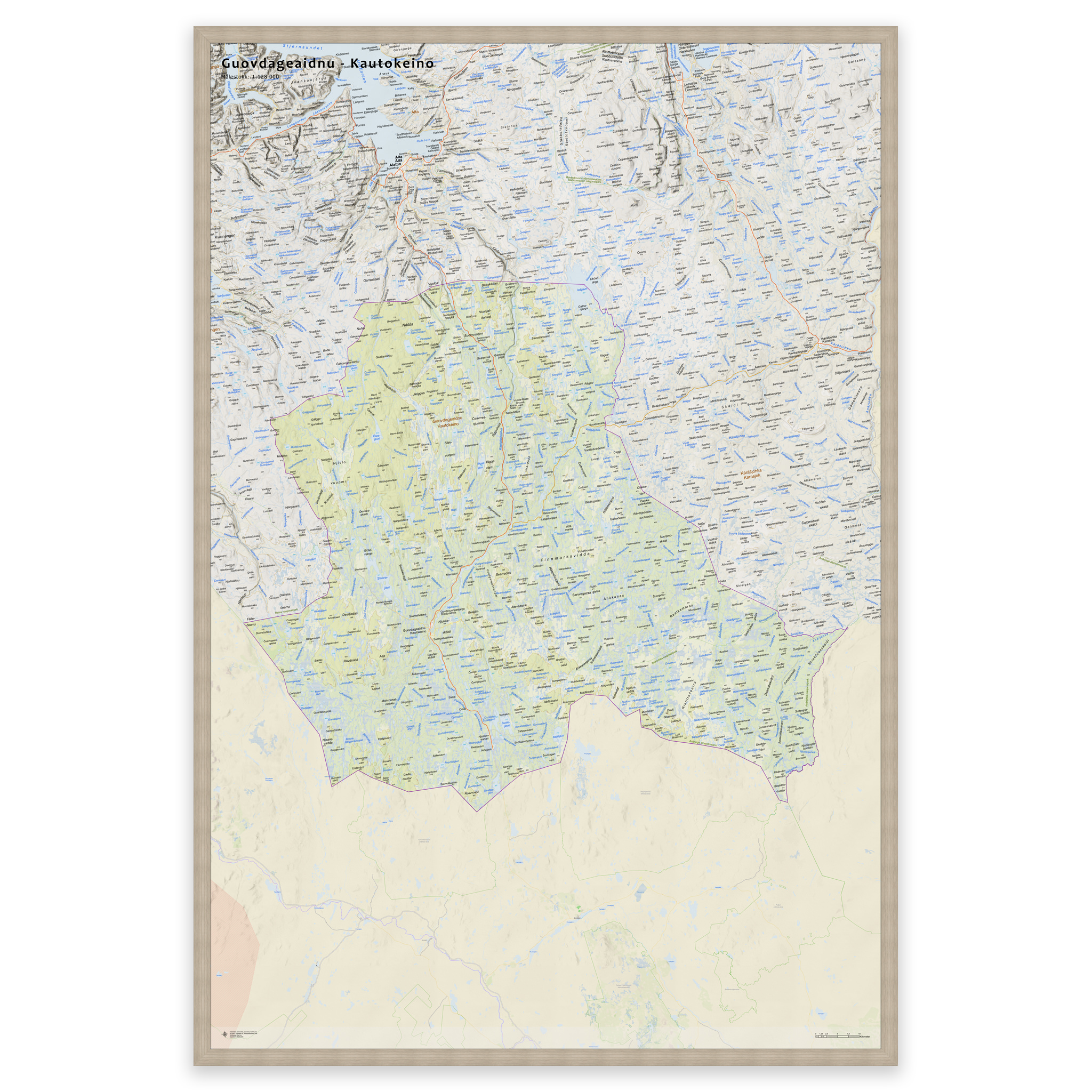 Veggkart – Kautokeino kommune - Bilde 18