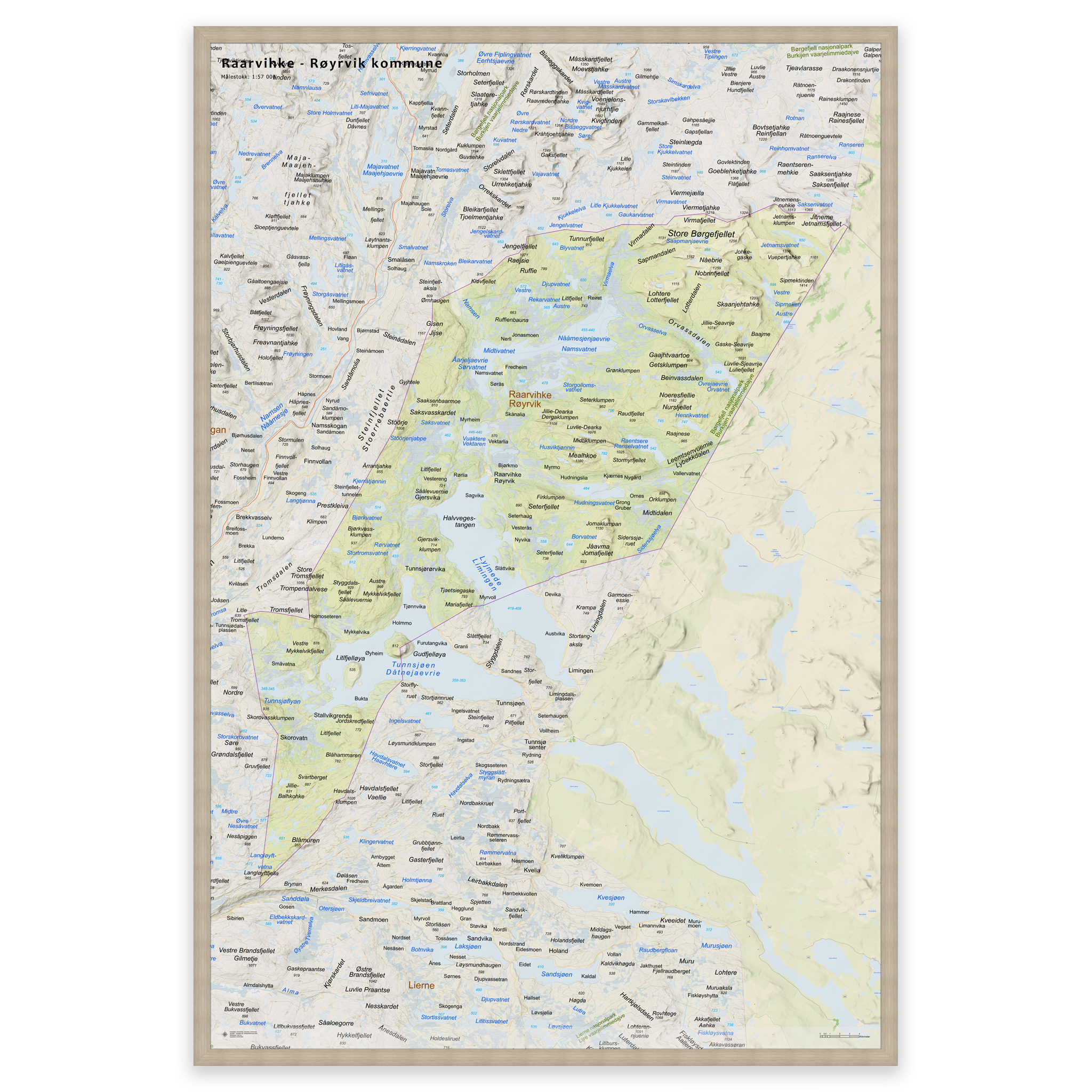 Veggkart – Røyrvik kommune - Bilde 19