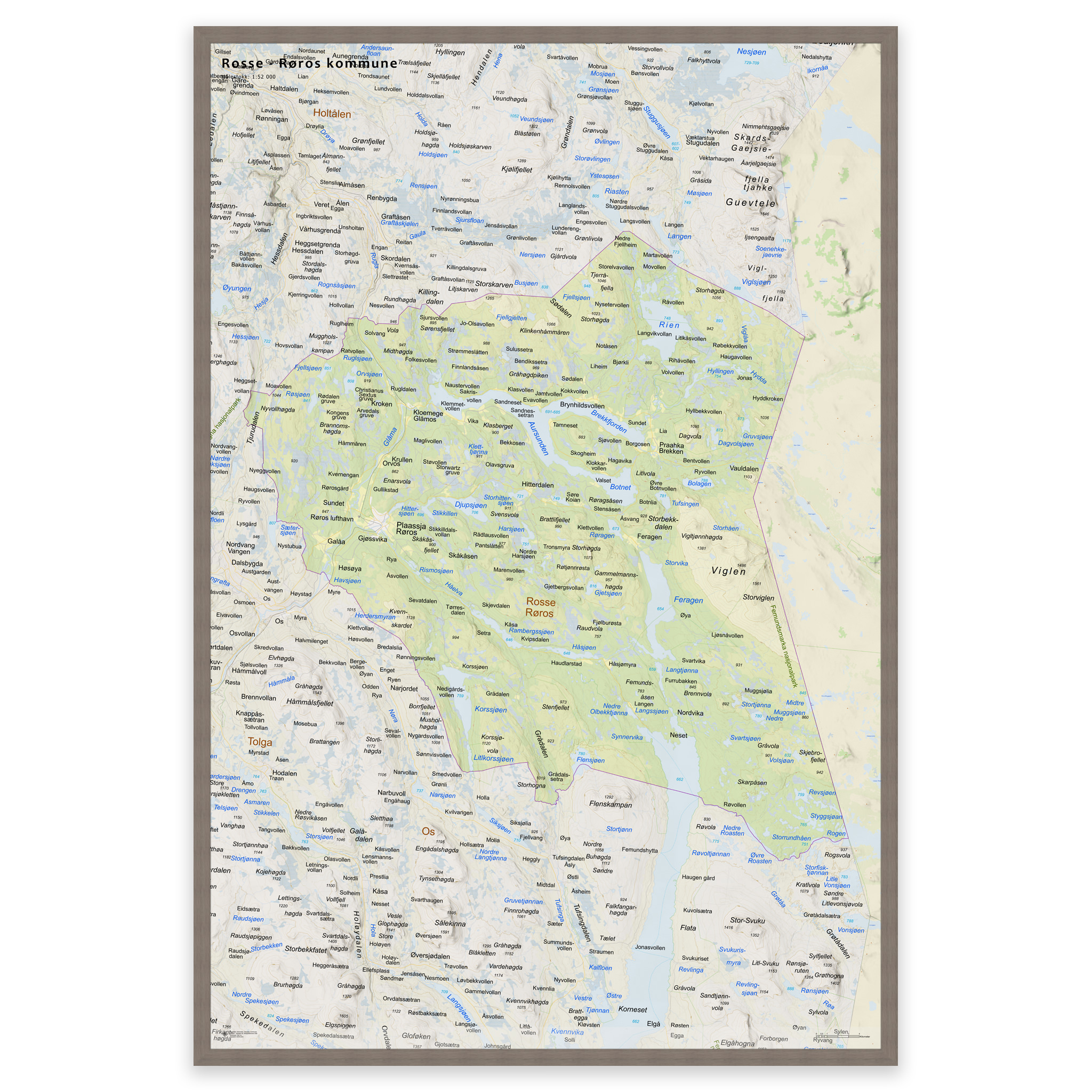 Veggkart – Røros kommune - Bilde 16
