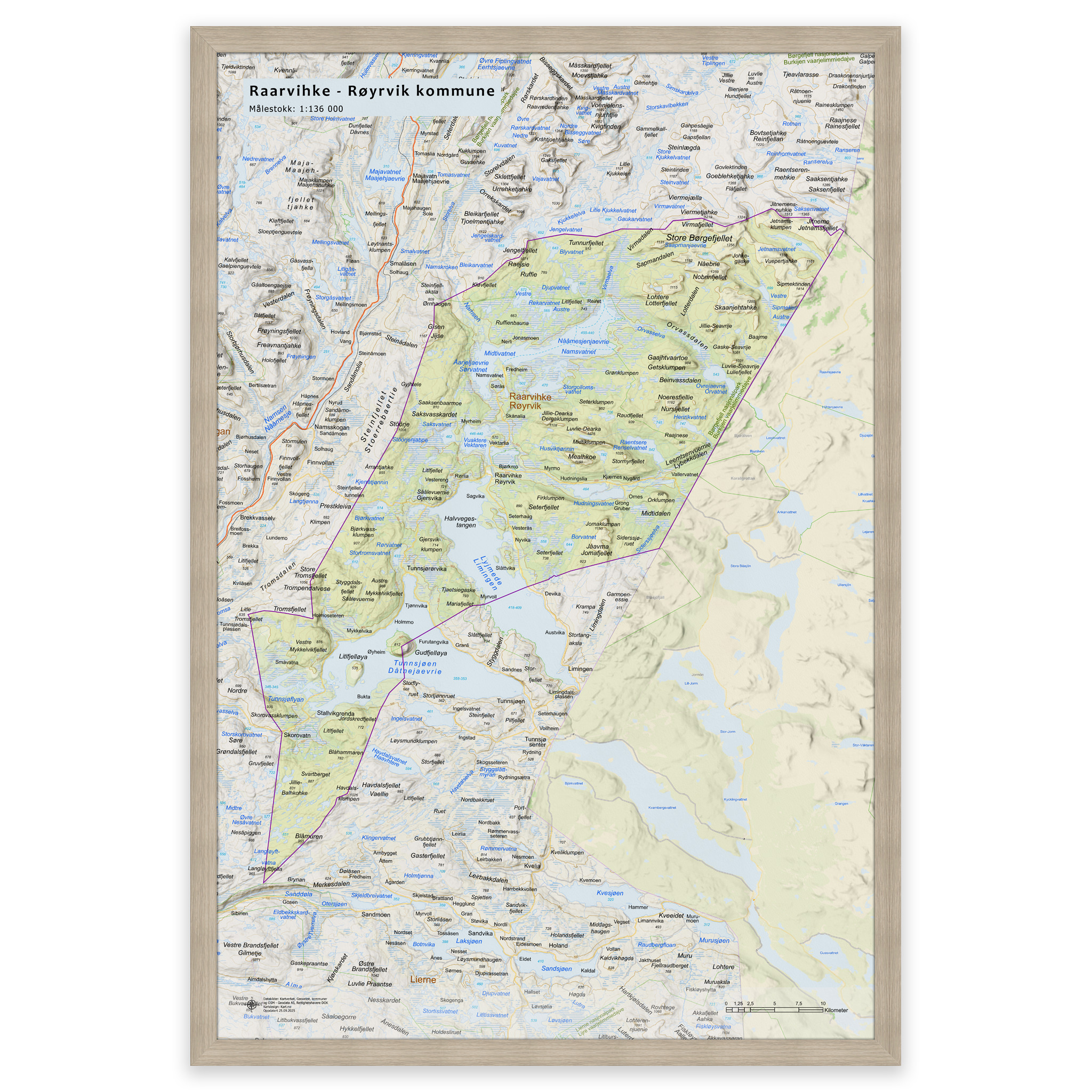 Veggkart – Røyrvik kommune - Bilde 11