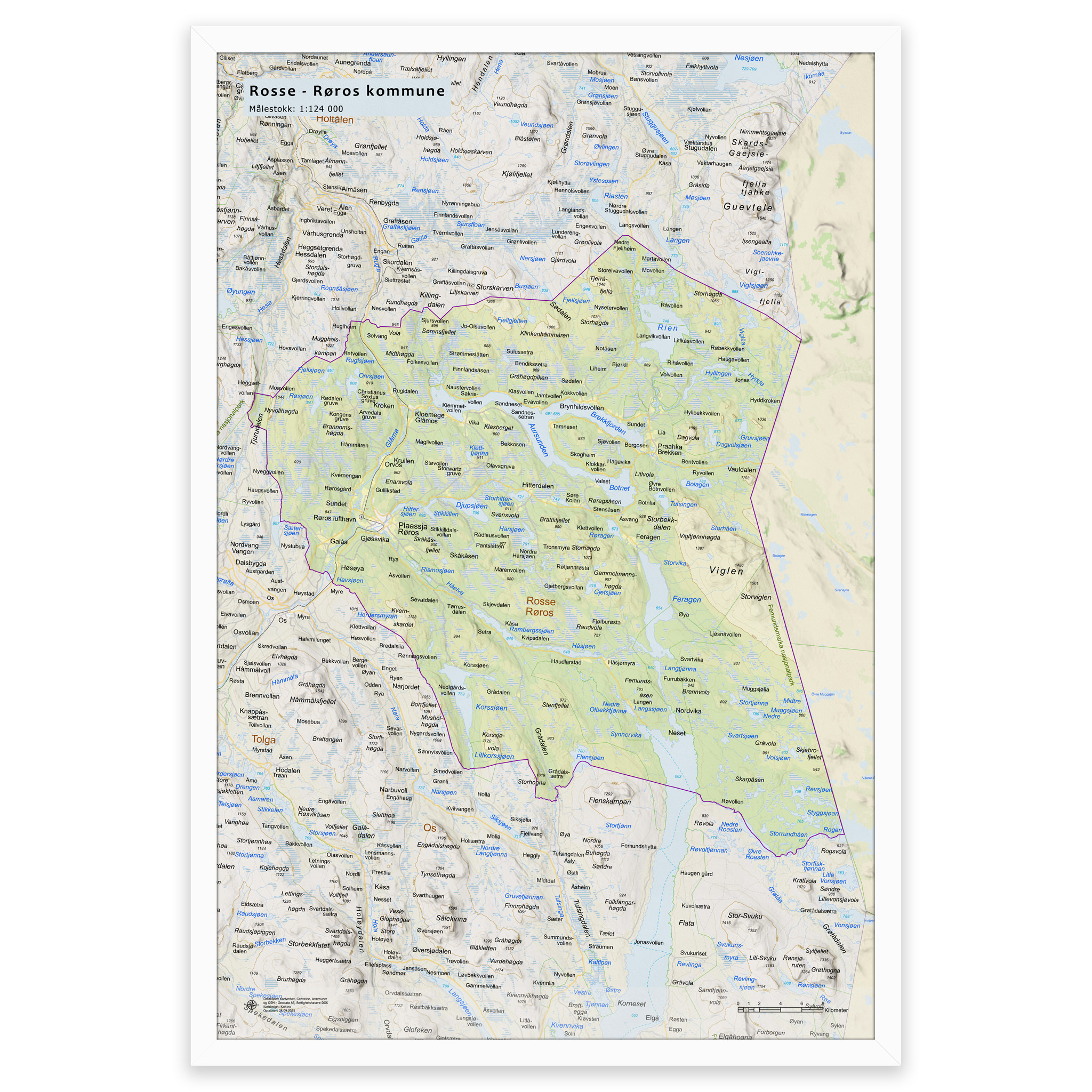 Veggkart – Røros kommune - Bilde 12