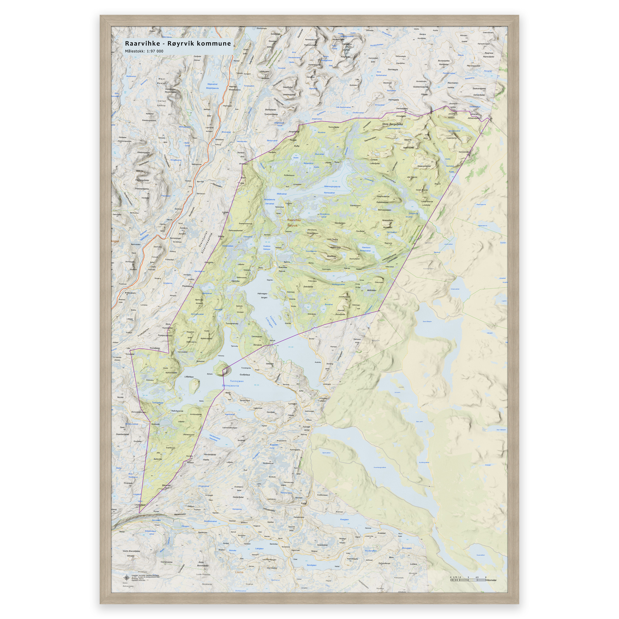 Veggkart – Røyrvik kommune - Bilde 9