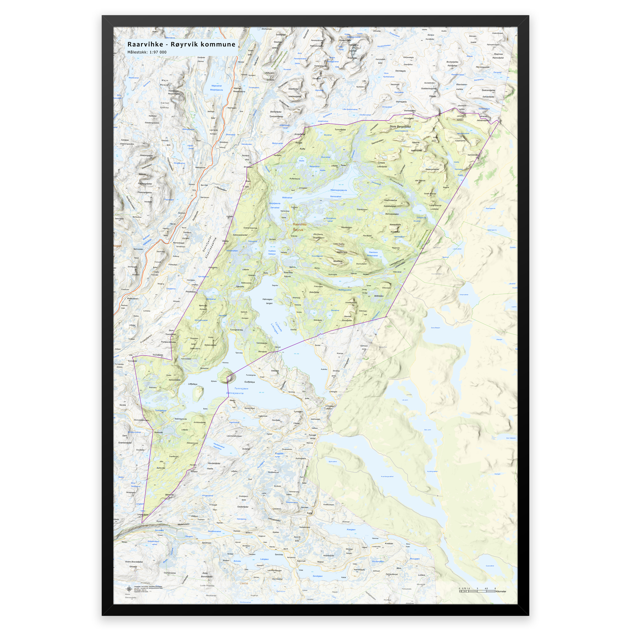 Veggkart – Røyrvik kommune - Bilde 10
