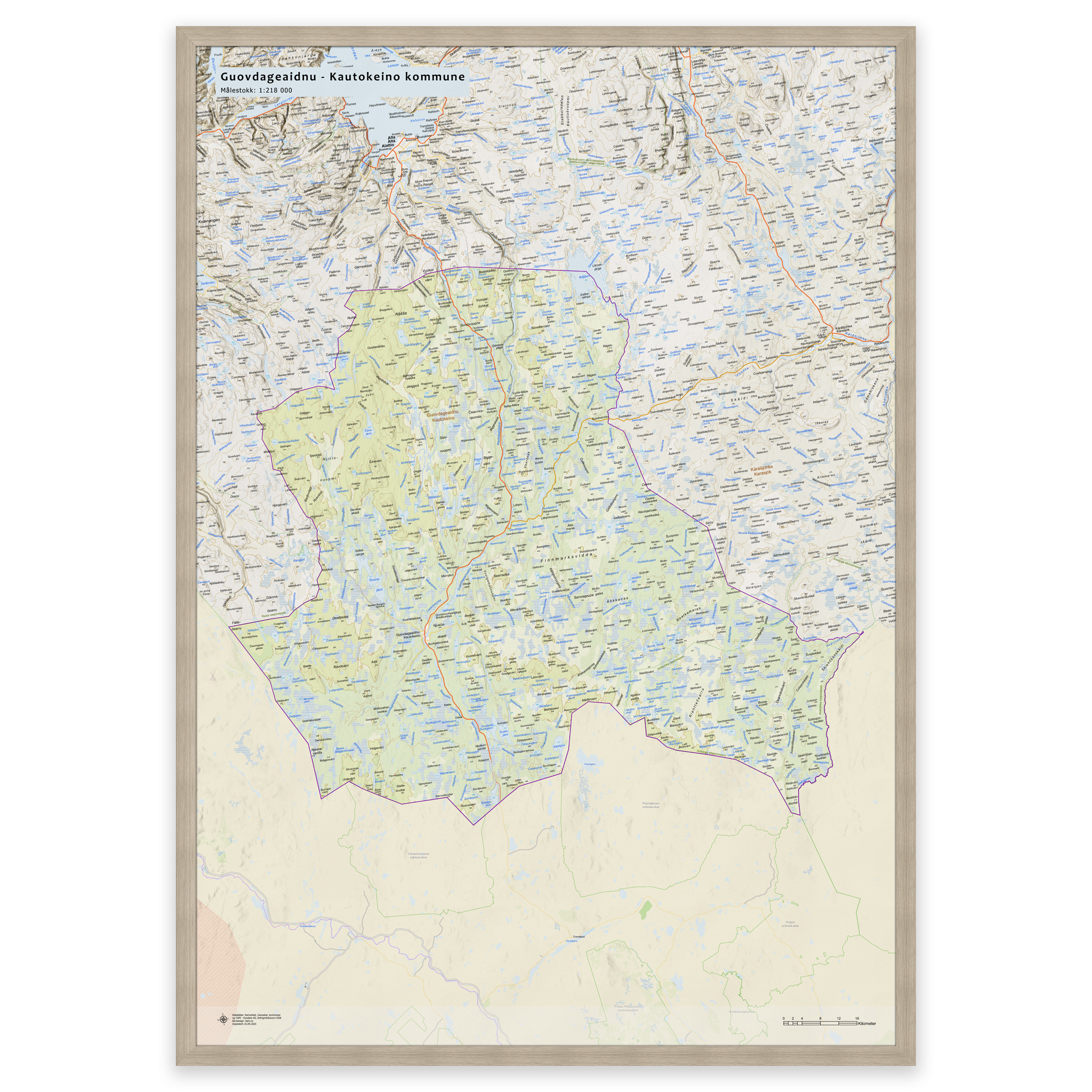 Veggkart – Kautokeino kommune - Bilde 10