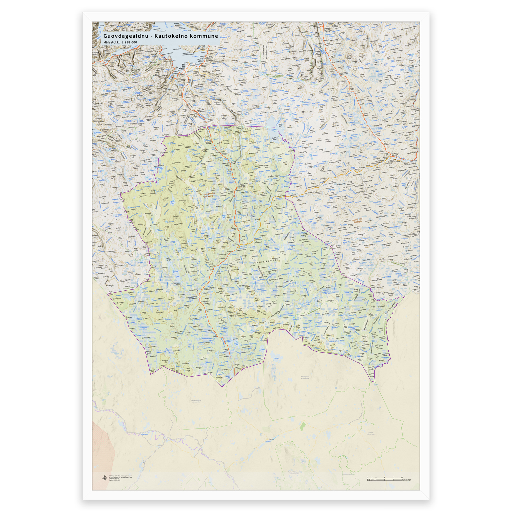 Veggkart – Kautokeino kommune - Bilde 7