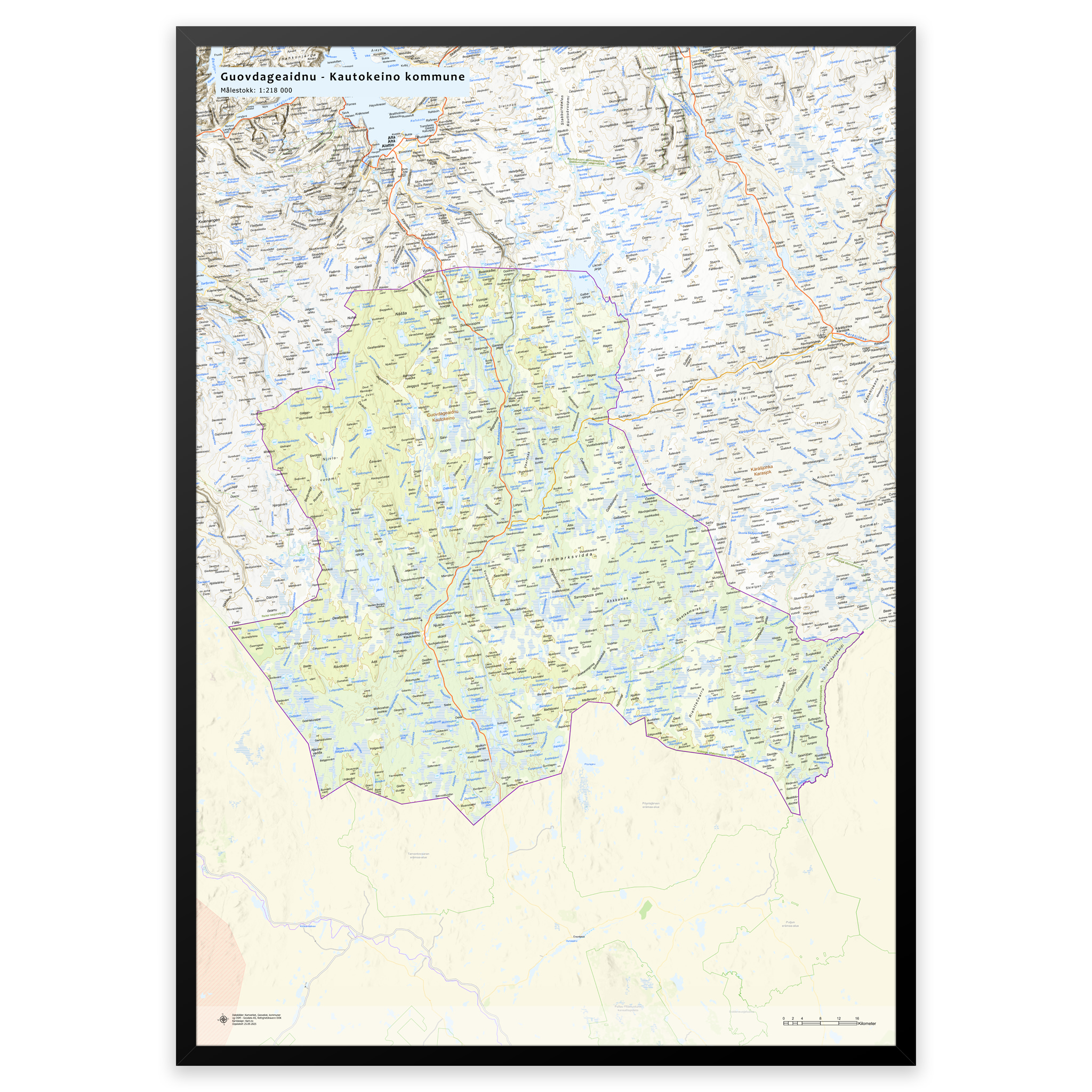 Veggkart – Kautokeino kommune - Bilde 9