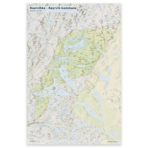 Veggkart – Røyrvik kommune