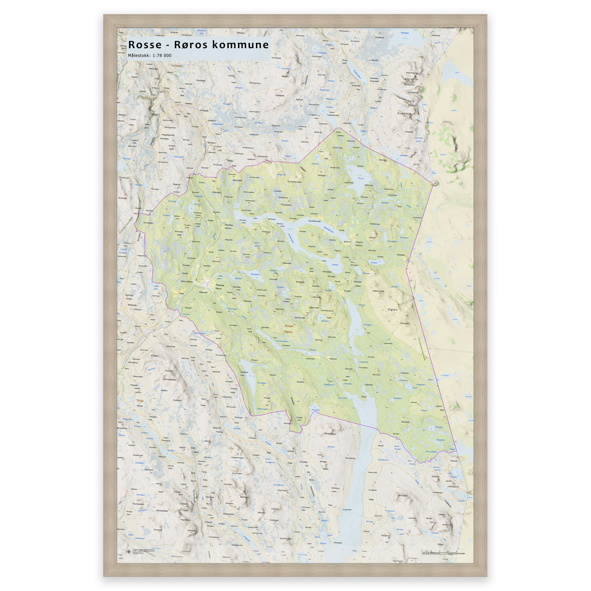 Veggkart – Røros kommune - Bilde 5