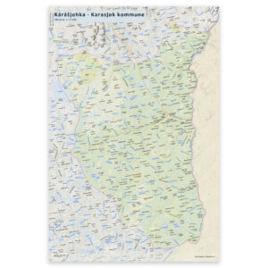 Kommunekart Karasjok