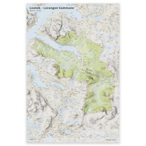 Veggkart – Lavangen kommune