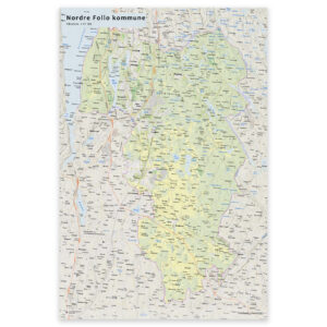 Kommunekart Nordre Follo