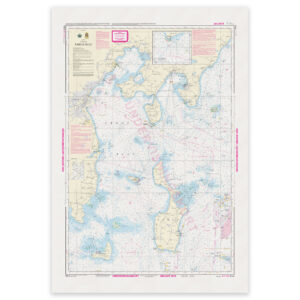 Offisielt undervisningskart Denmark Chart 112U Århus Bugt