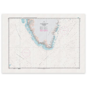 Greenland Chart - 1001 Kap Poul Løvenørn – Kap Farvel – Godthåb