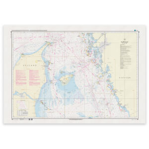 Offisielt sjøkart Denmark Chart 101 Kattegat nordlige del 1:200 000