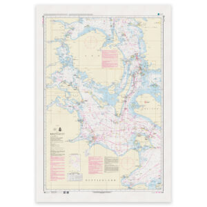 Offisielt sjøkart Denmark Chart 103 Bælthavet INT 1303 1:200 000