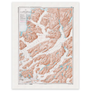 Greenland Chart - 1115 Julianehåb - Narssarssuaq Qornoq 1927
