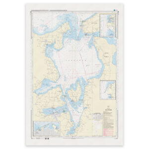 Offisielt beseilingskart for Kattegat og Isefjord (Chart 116) i målestokk 1:40 000. Detaljert sjøkart for fjord- og kystnavigasjon. Leveres som oppdatert Print-on-Demand.