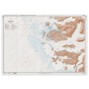 Greenland Chart - 1230 Frederikshåb Qornoq 1927