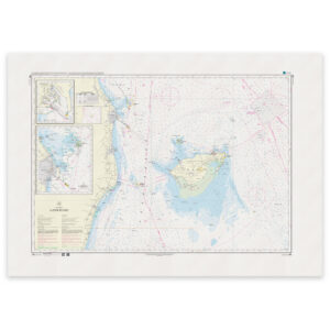 Offisielt sjøkart Denmark Chart 123 Kattegat Læsø Rende 1:100 000