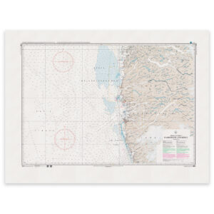 Greenland Chart - 1400 Hamborgerland – Rifkol Qornoq 1927