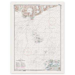 Greenland Chart - 1511 Egedesminde – Godhavn Qornoq 1927