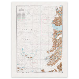 Greenland Chart - 1513 Christianshåb – Jakobshavn Qornoq 1927