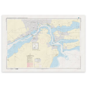 Offisielt sjøkart Denmark Chart 171 Svendborg Sund 1:10 000