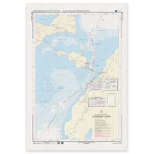 Offisielt sjøkart Denmark Chart 172 Rudkøbing Løb 1:15 000