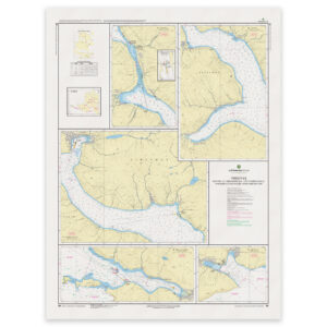 Faroe Islands Chart 84 Harbours and Anchorages Northwestern Part