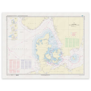 Offisielt sjøkart Denmark Chart D 1:850 000