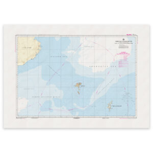 Faroe Islands Chart F Maritime Zones 1:1 150 000