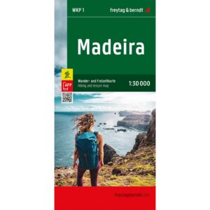 Forside av Madeira turkart 1:30 000 for fotturer og vandring
