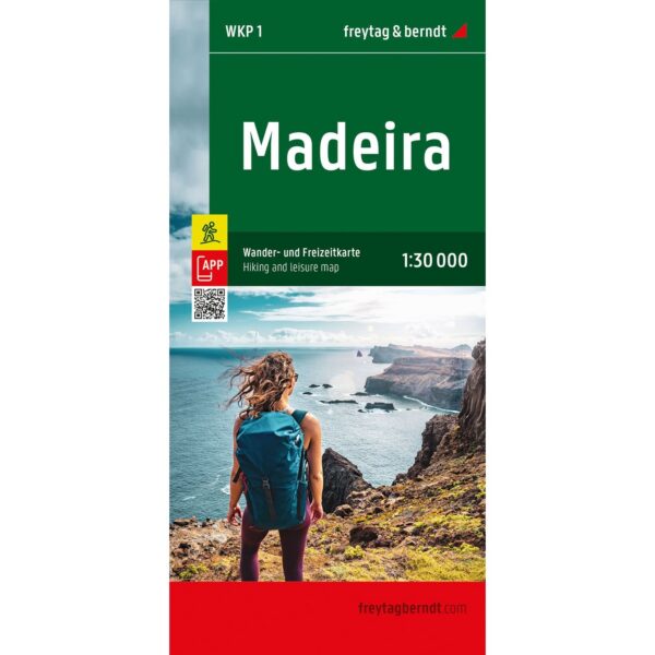 Madeira hiking map by Freytag & Berndt