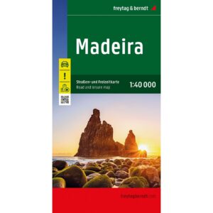 Forside av Madeira veikart 1:40 000 for bil- og utfluktsreiser