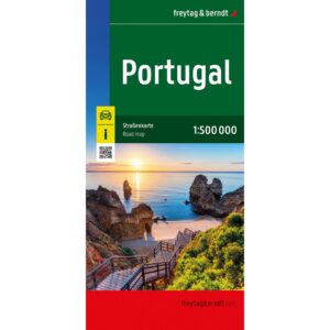 Portugal veikart 1:500 000 fra freytag & berndt