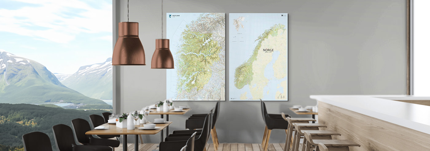 Solnedgang over fjellrygg ved Styggedalstraversen i Jotunheimen